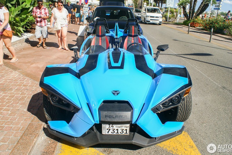 Sieu xe 3 banh Polaris Slingshot 